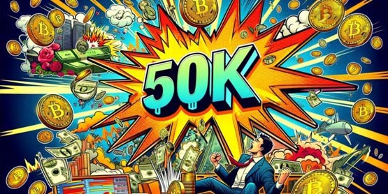 比特币突破5万美元！灰度GBTC单日净流出创新低