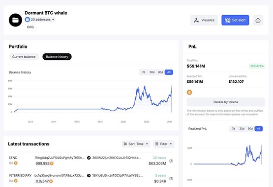 比特币暴跌凶手？中本聪同期巨鲸将1000枚BTC转进Coinbase