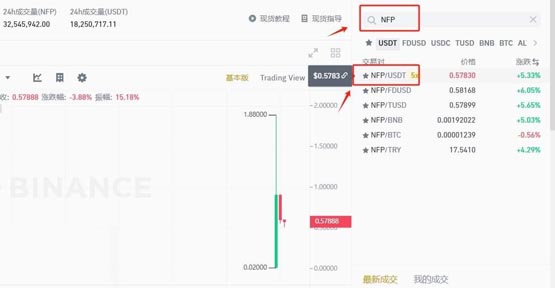 NFP币上交易所多少钱一枚？