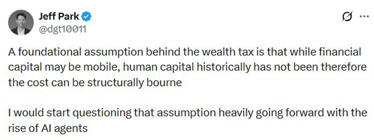 加密巨头批加州财富税