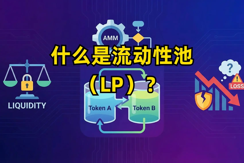什么是流动性池（LP）？一文读懂AMM原理与无常损失风险