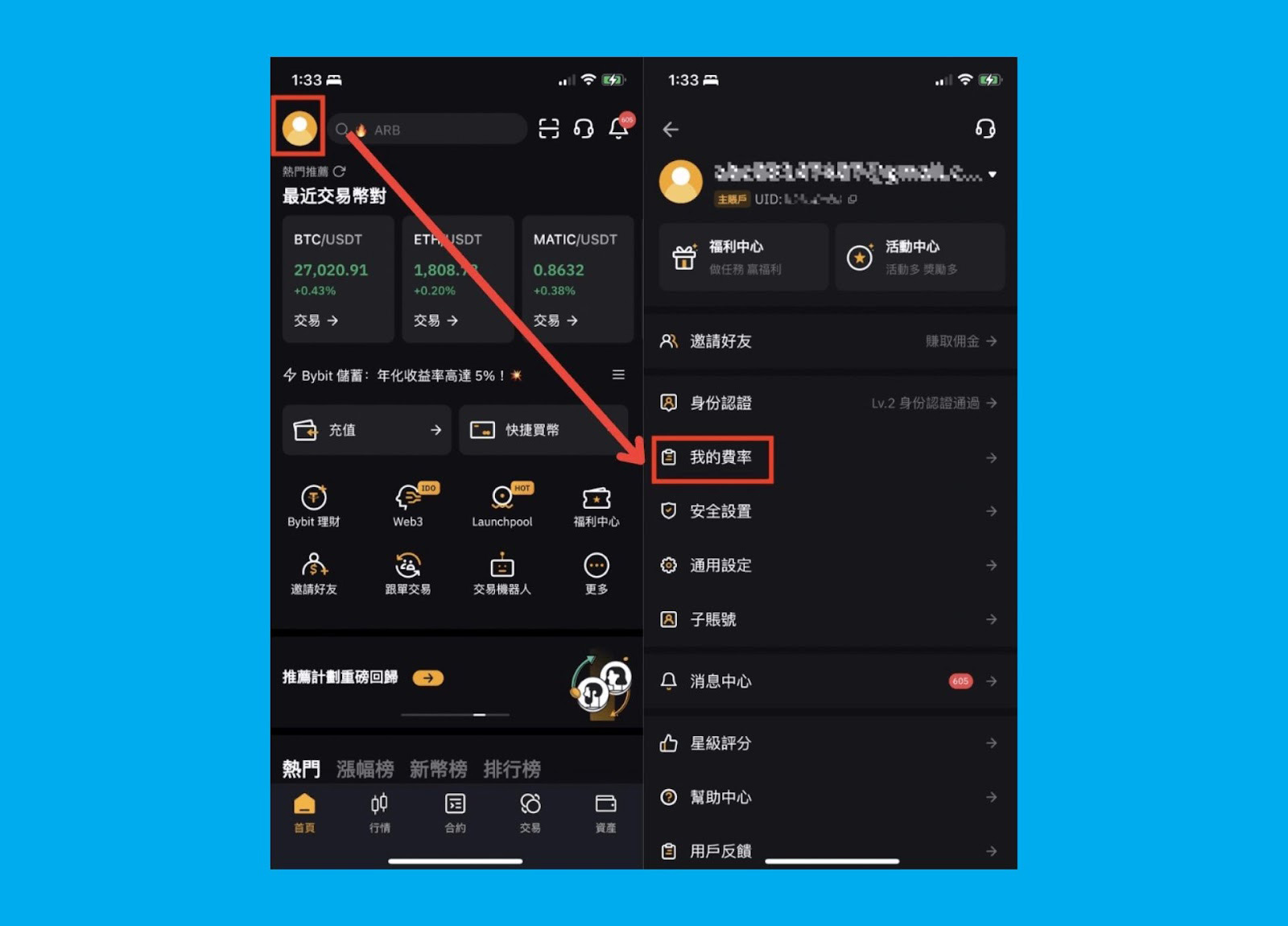 Bybit 手续费优惠1：Bybit VIP 资格和对应手续费率
