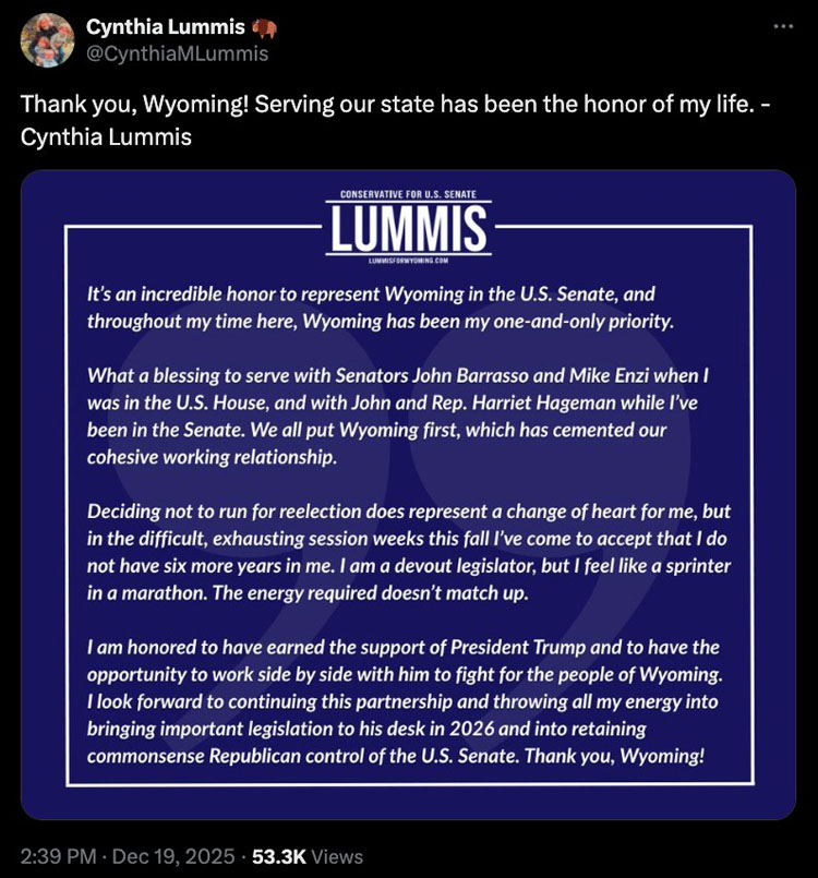 加密货币支持者的拉米斯不在连任