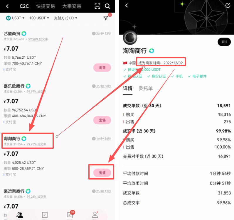 欧易APP里用支付宝提现步骤教程：_图4