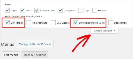 Add Custom Link to Navigation menu in WordPress