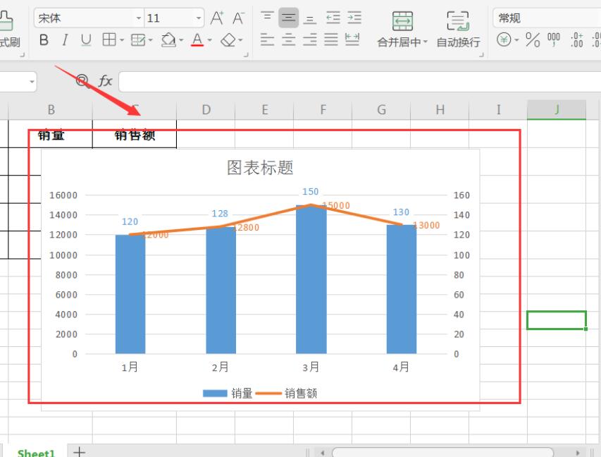 Excel表格技巧—如何制作双坐标图表