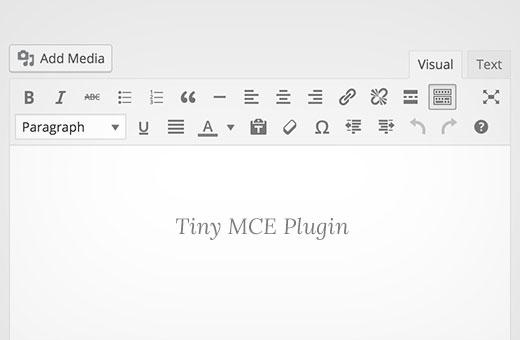 Tiny MCE toolbar in WordPress Visual Editor