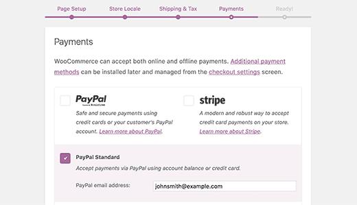 WooCommerce payment method