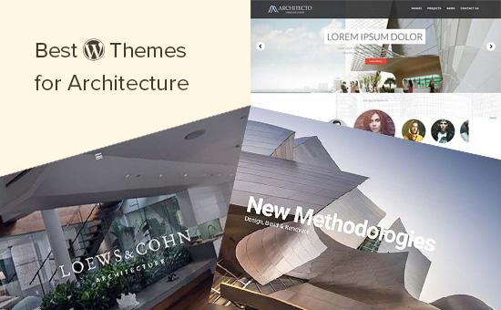 Best WordPress themes for architecture