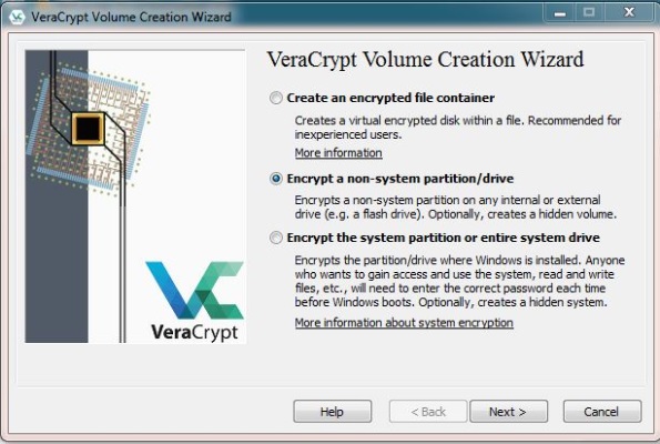用 VeraCrypt 加密闪存盘
