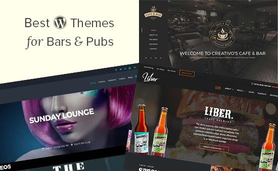 Best WordPress themes for bars and pubs