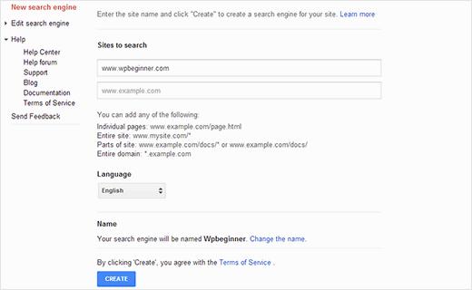 Google Custom Search for WordPress Sites