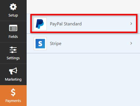 setting up paypal donations