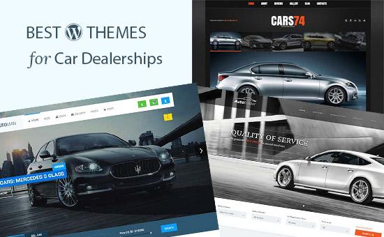 WordPress themes for car dealerships