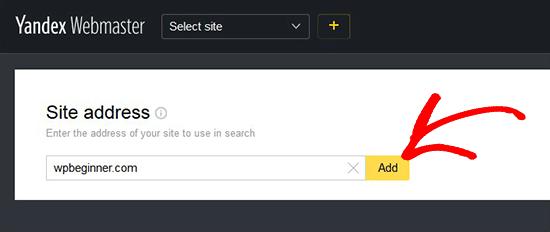 如何在Yandex网站管理员工具中添加您的WordPress网站