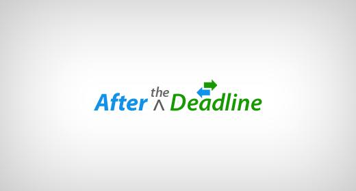 After the Deadline