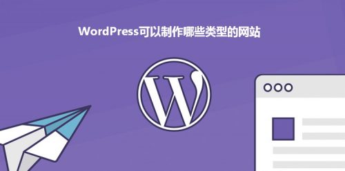 WordPress做搭建哪些类型的网站 (https://www.wp-admin.cn/) WordPress开发教程 第1张