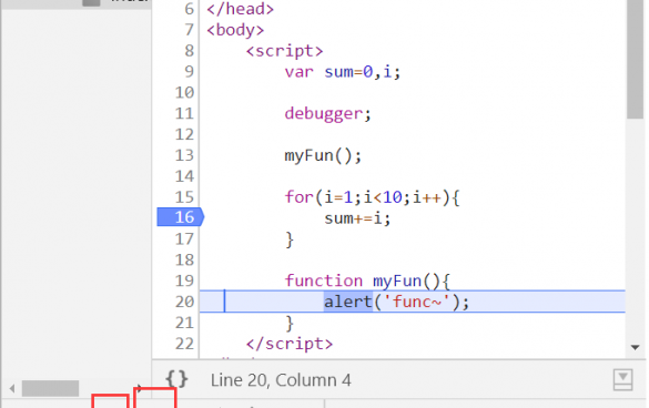 编写JavaScript时遇到代码出现问题时调试代码教程 (https://www.wp-admin.cn/) javascript教程 第9张